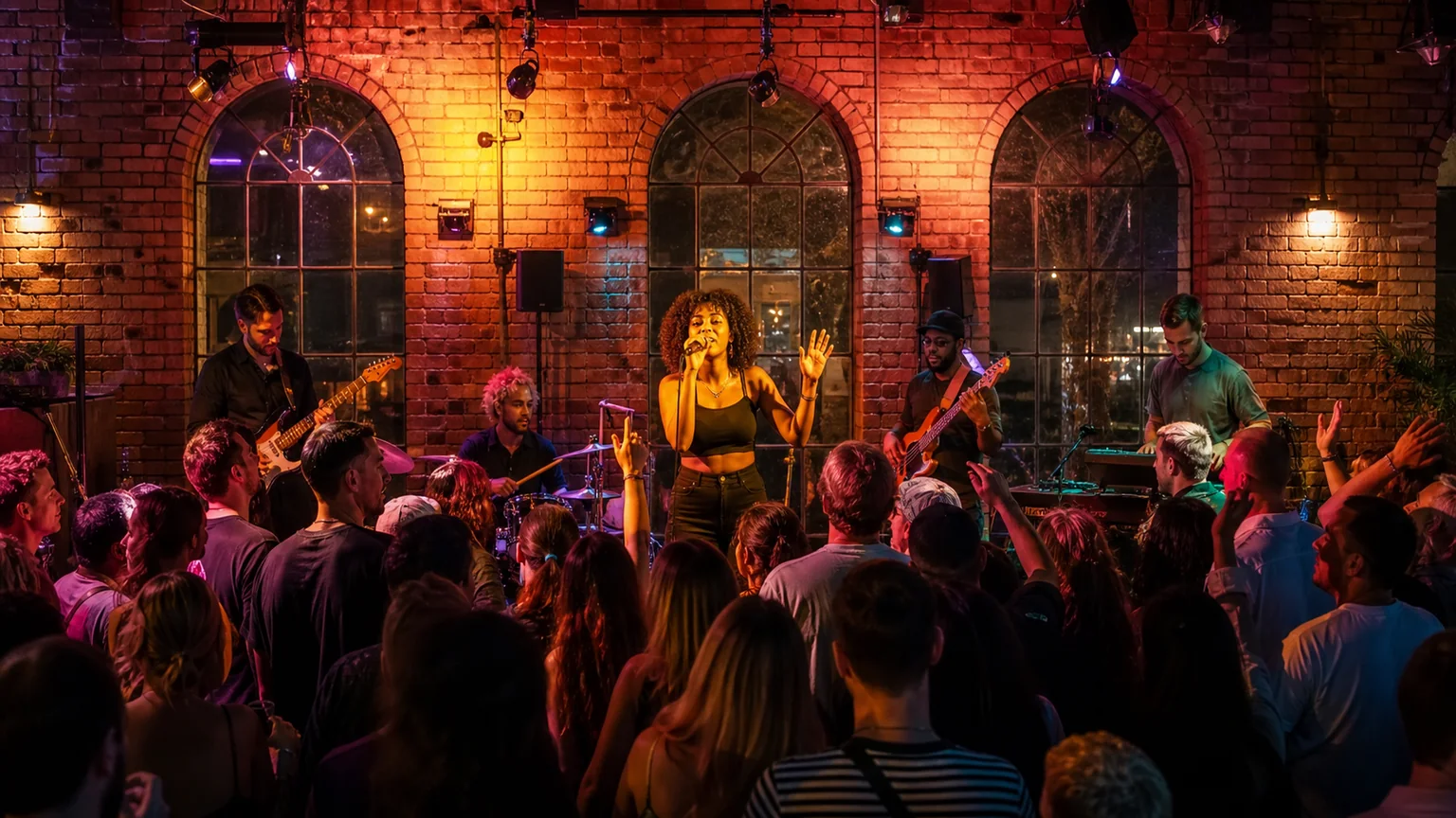 Colourful live music in Manchester