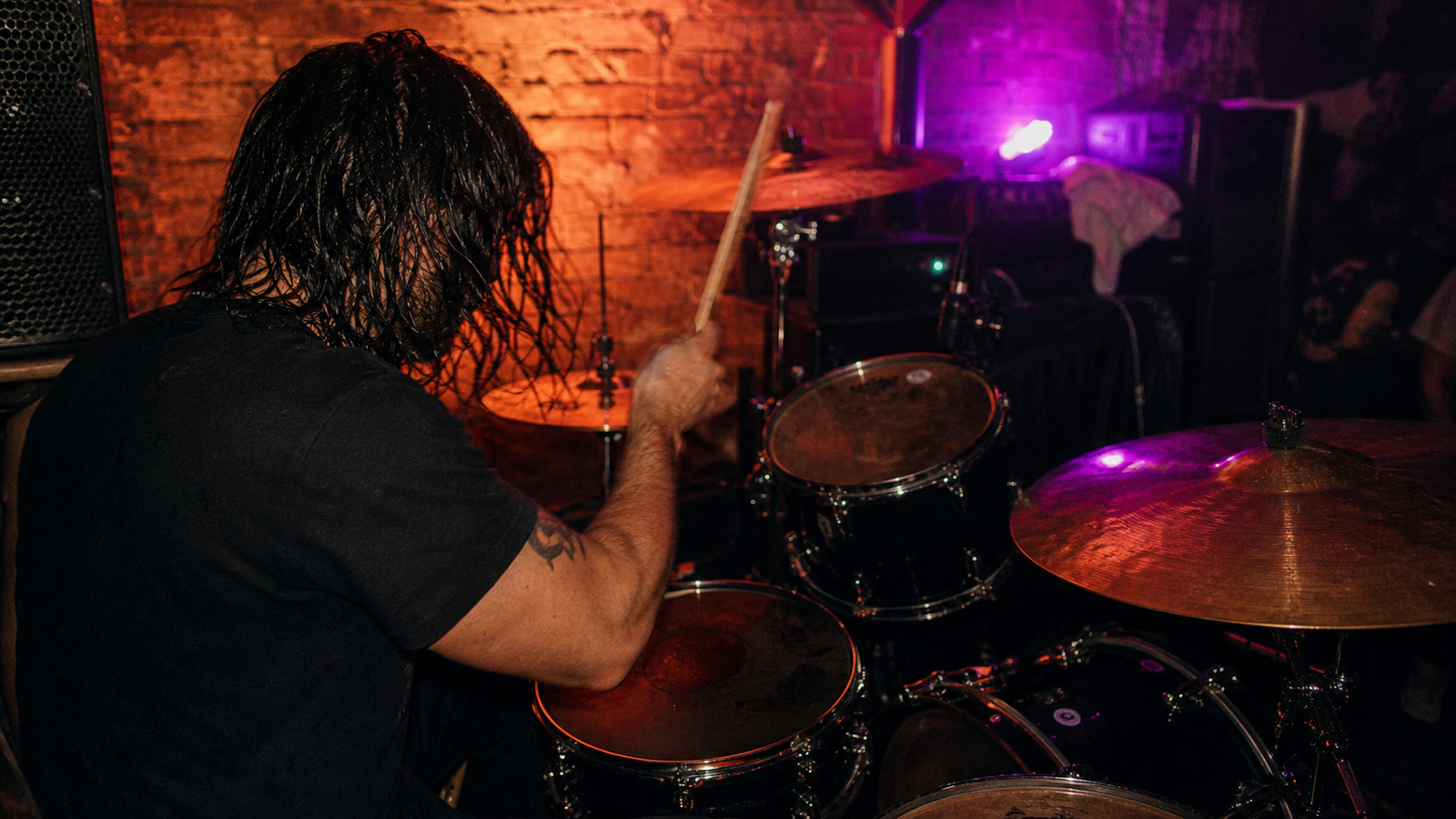 Small Manchester band performing a support slot