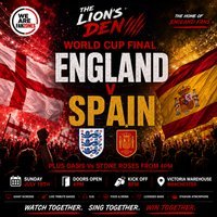 England V Spain World Cup Fanzone