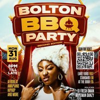Bbq Party (2nd Edition) Live In Bolton – Mon 31st August 2026.