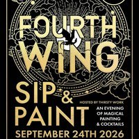 Fourth Wing Sip & Paint