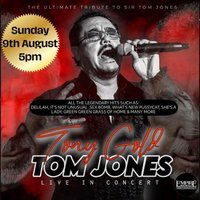 Tony Gold, one of the UK’s leading Tom Jones tribute artists at Empire Rochdale