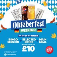 Oktoberfest – Buzz Bingo Ashton