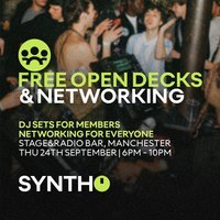 SYNTHO Open Decks & Networking